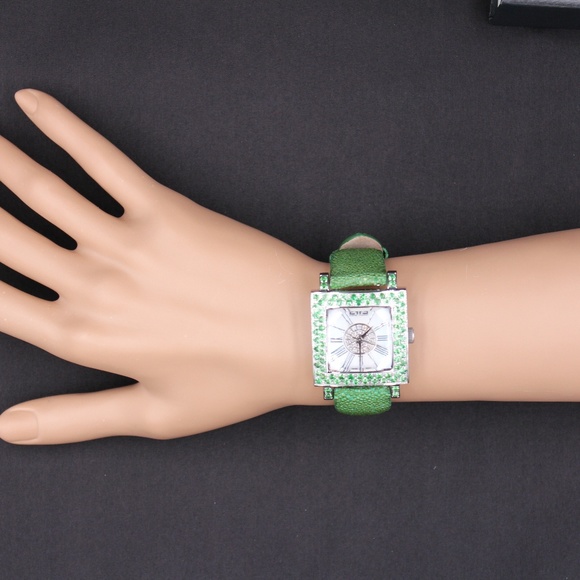 Tsavorite Diamond 3.31 Tcw. Luxury Watch main image 5